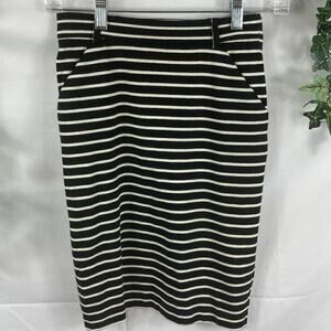 Guess Striped Pencil Skirt XS